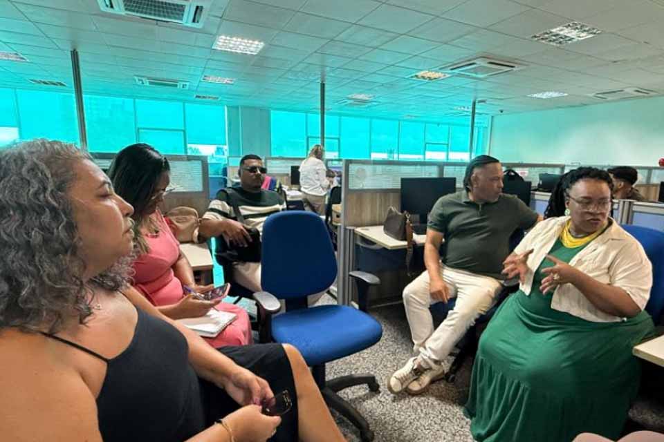 SINTERO participa de reunião com a SEDUC sobre o Seminário Estadual para a Educação Antirracista