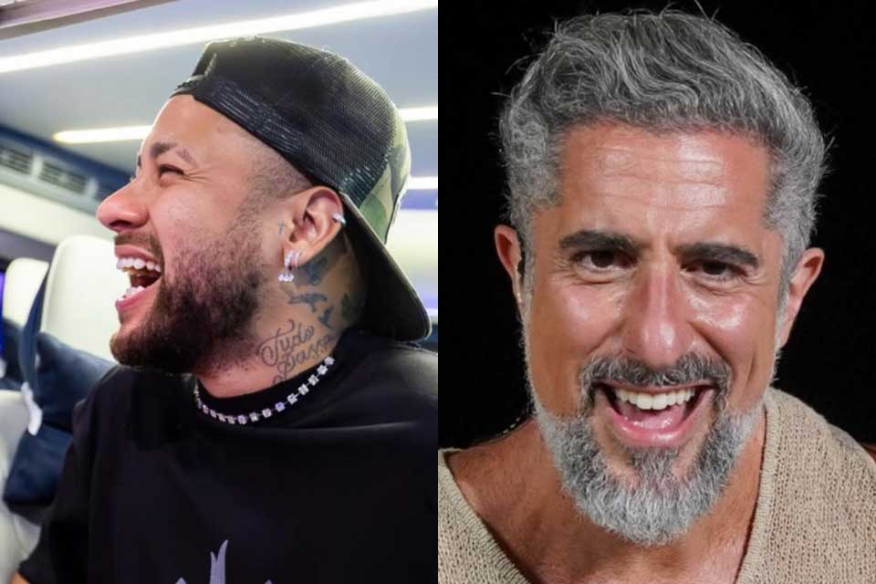 Neymar cobra Marcos Mion durante aniversário: “pede camisa, pede ingresso”