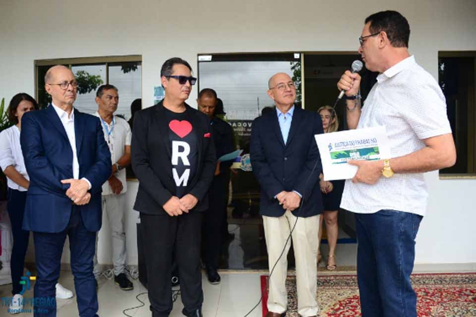 TRT-14 inaugura usina solar e viabiliza criação de leitos de UTI em Rolim de Moura