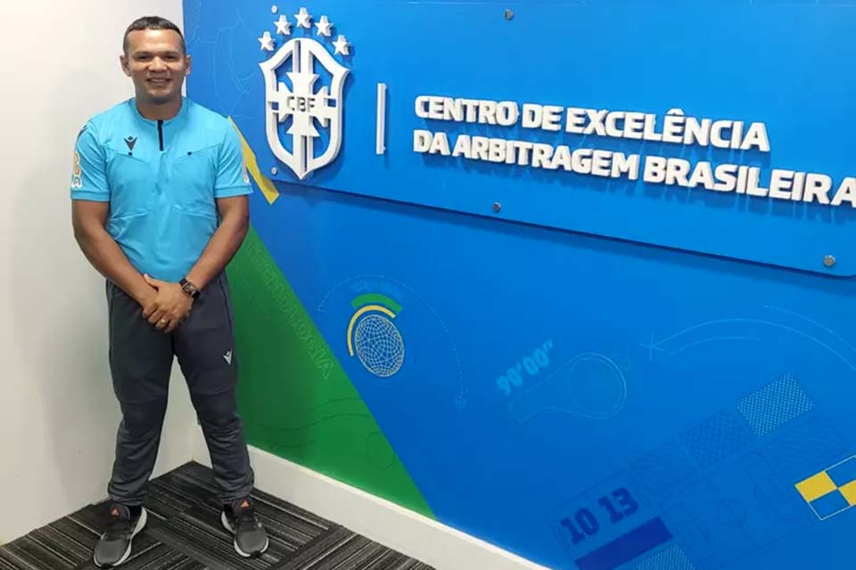 Árbitro de Rondônia participa do primeiro jogo da final da Copa do Brasil