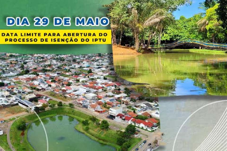 Prefeitura de Ariquemes lança o Imposto Predial Territorial Urbano - IPTU 2024