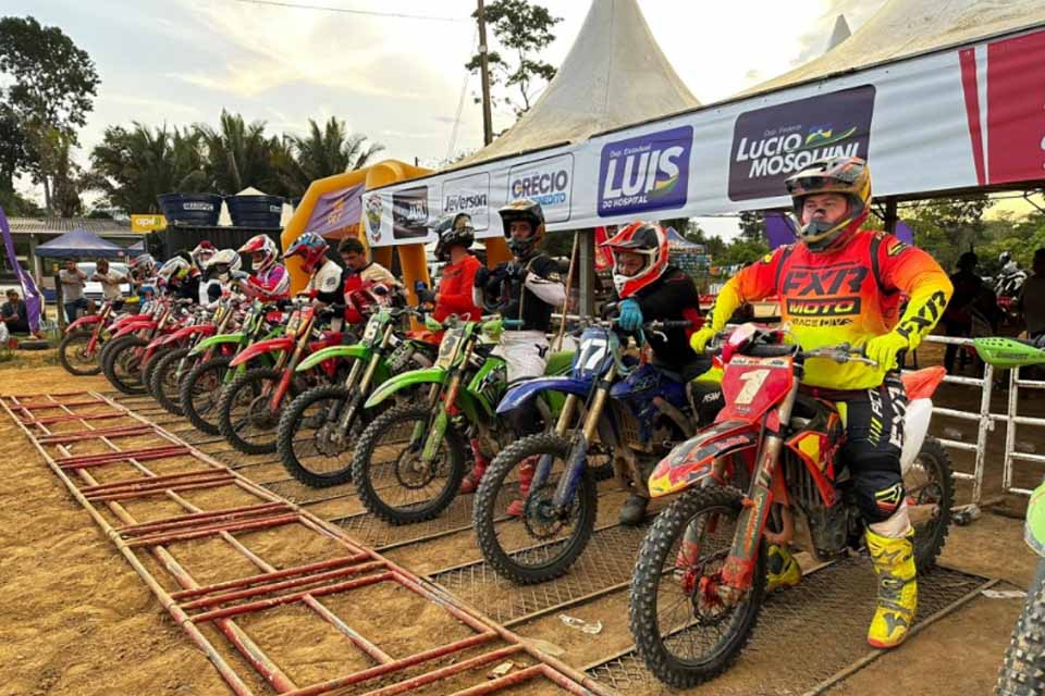 7ª Etapa do Campeonato Rondoniense de Motocross reúne pilotos e público em grande evento