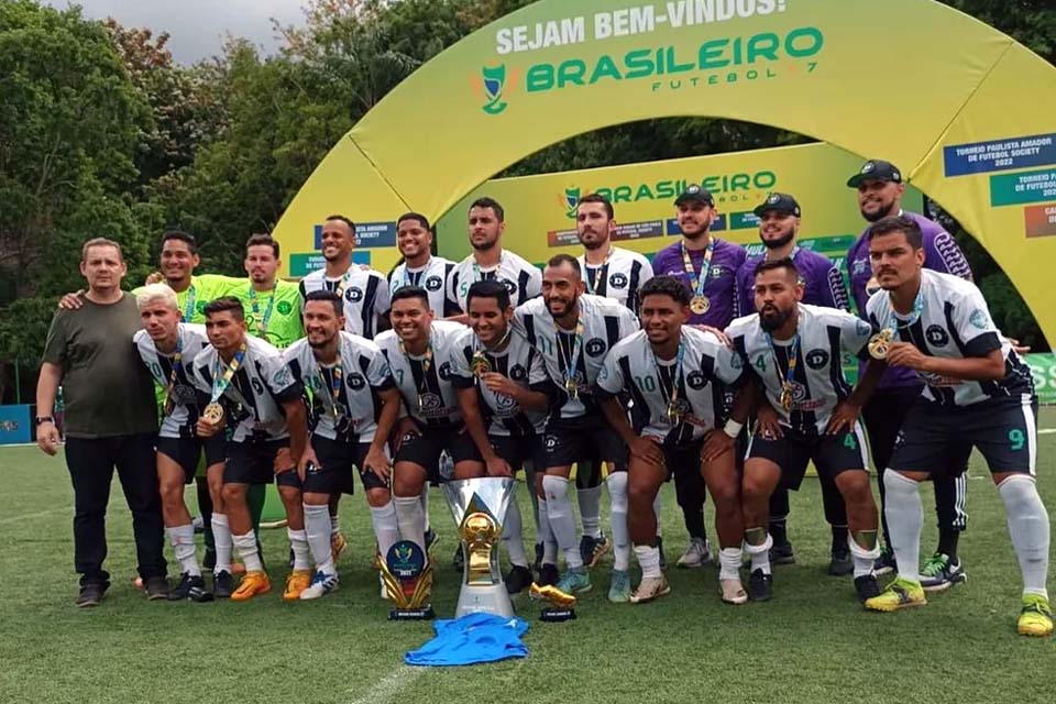 Bicampeão brasileiro, Divisa disputará a Copa do Brasil de Soccer Society