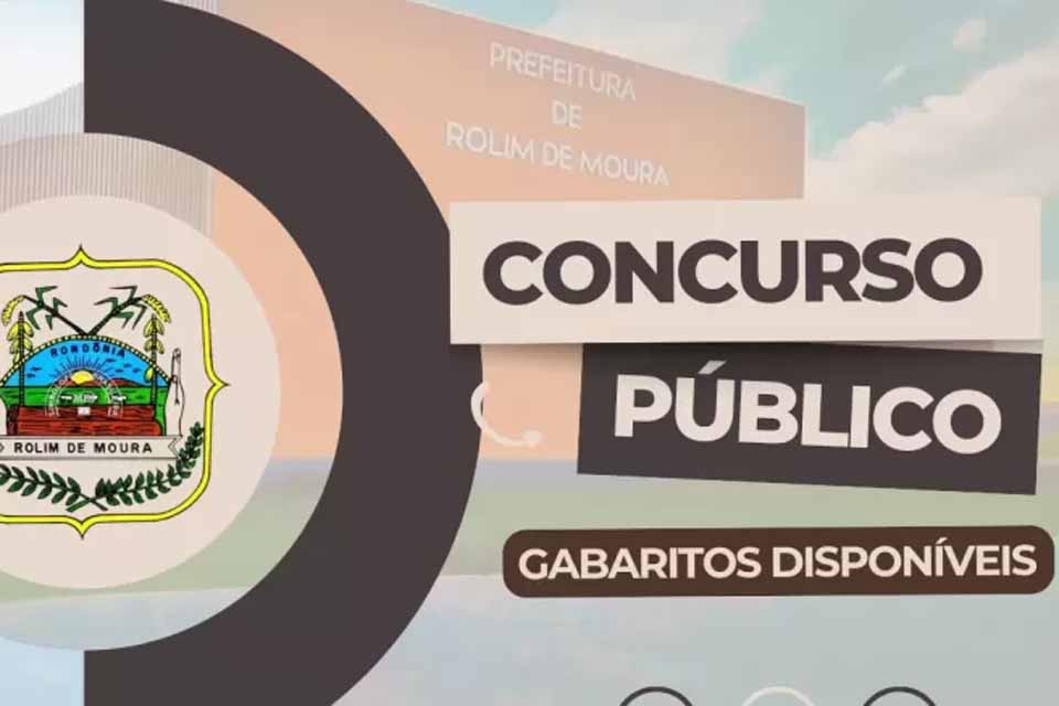IBADE disponibiliza gabarito oficial do concurso da Prefeitura de Rolim de Moura e demais órgãos municipais