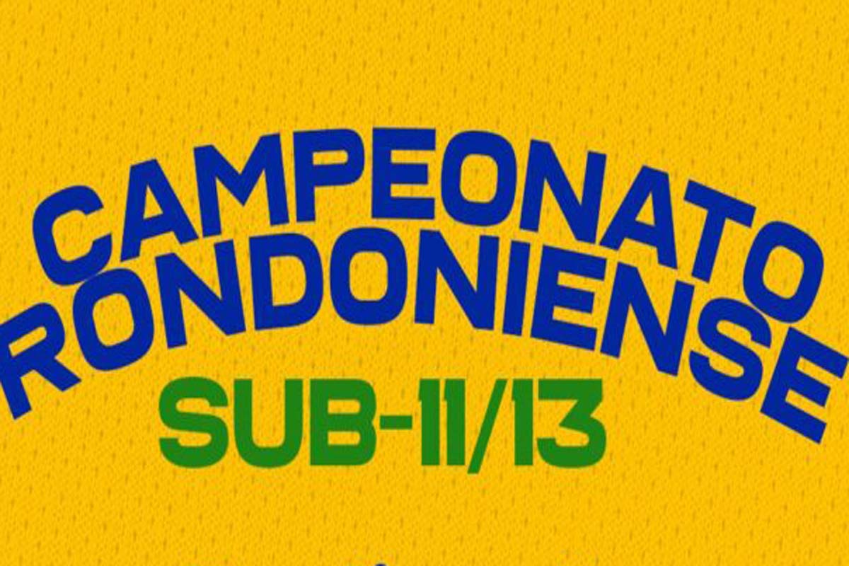 Campeonatos Rondonienses Sub-11 e Sub-13 devem reunir 750 jovens em Vilhena