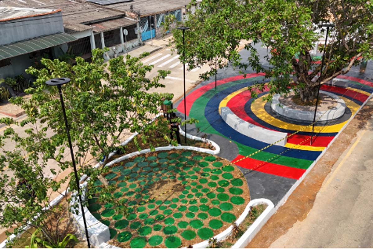 Pocket Park Jacaré preserva memória da Cohab e amplia espaço de convivência