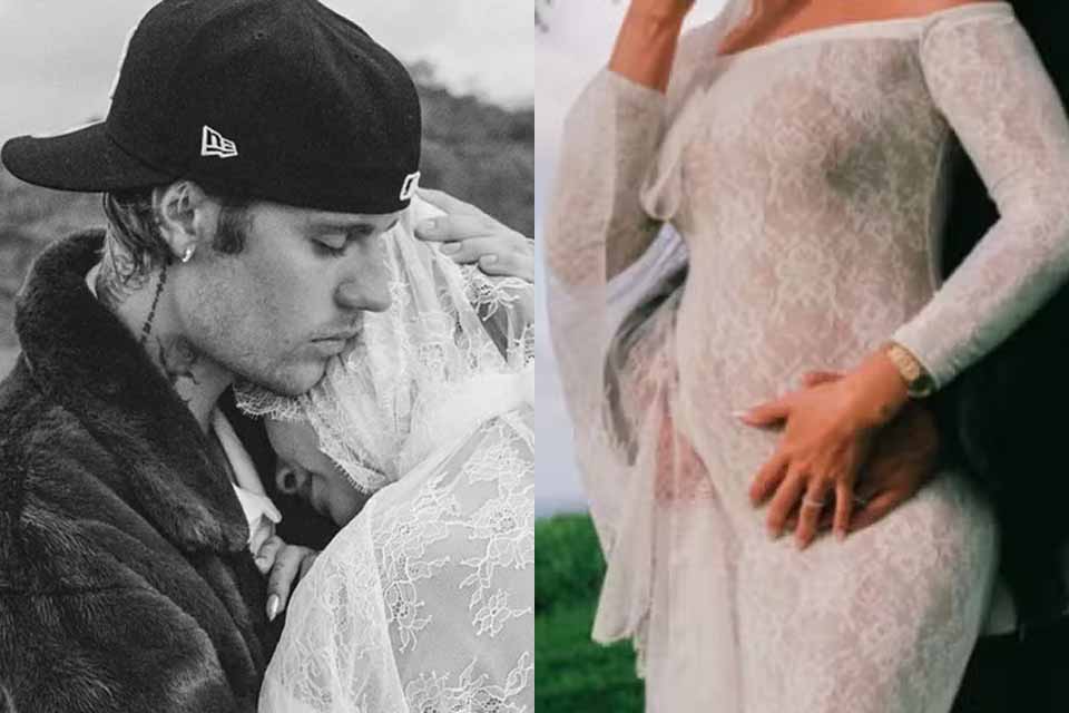 Justin e Hailey Bieber anunciam a chegada do primeiro filho