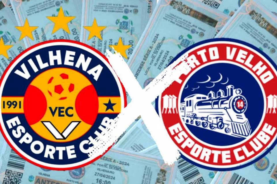 Ingressos para VEC x Porto Velho já estão disponíveis; confira pontos de venda   