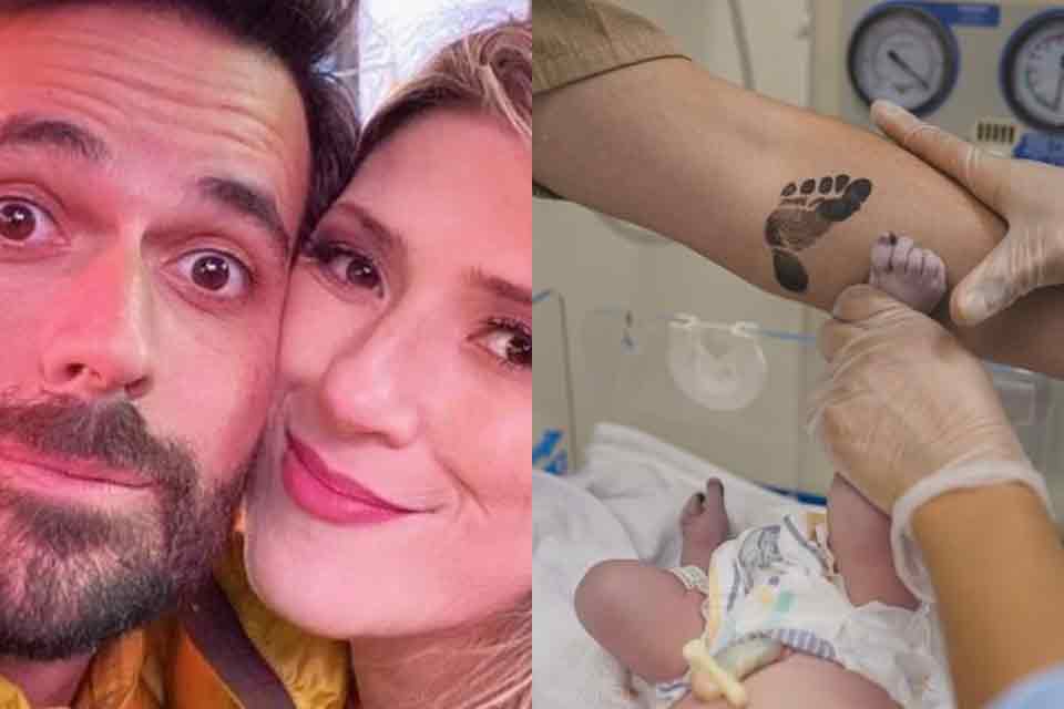 “Nosso bebê Bernardo chegou”, anuncia Dani Calabresa nas redes sociais