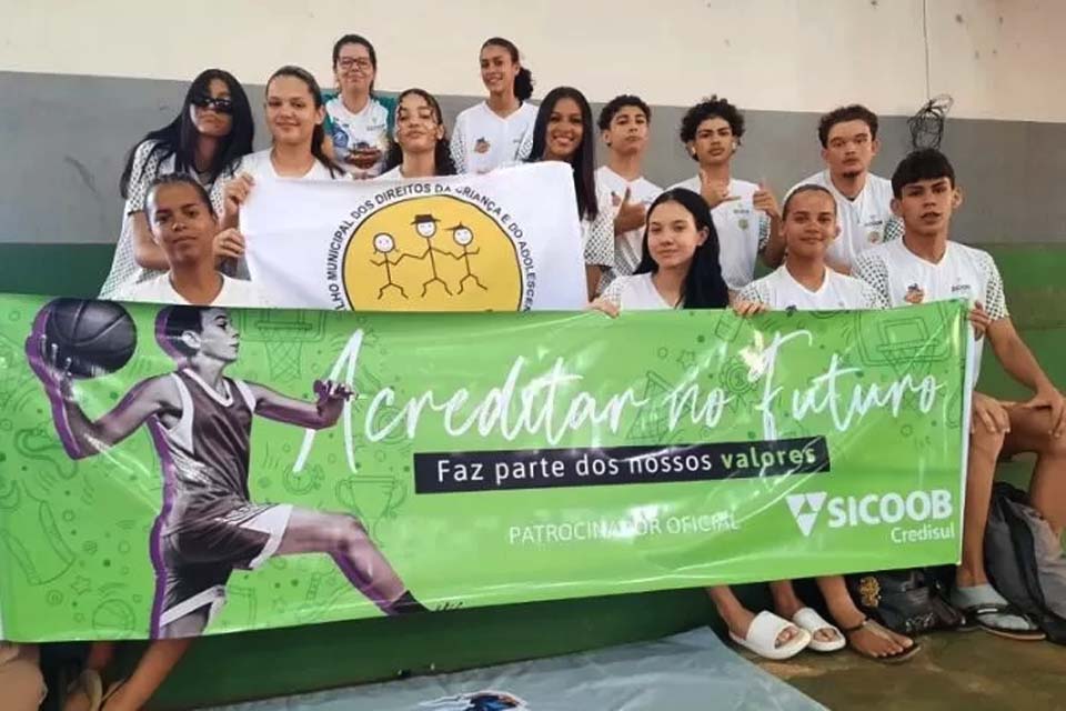 Basquete feminino de Vilhena conquista 2º lugar na Copa Estadual e garante vaga para competição em Manaus