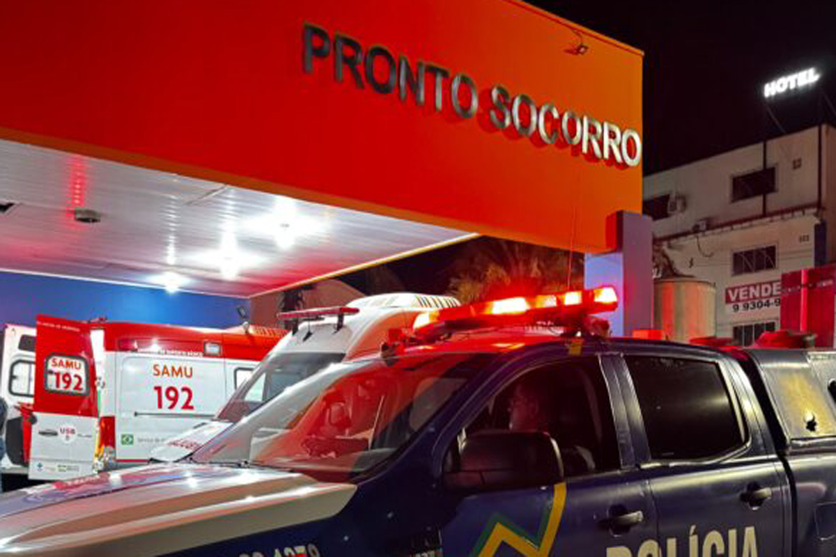 Suspeito é baleado durante confronto com equipe da Força Tática