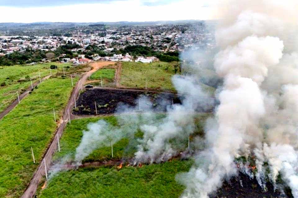 Jaru reduz em 55% o número de queimadas em relação a 2024