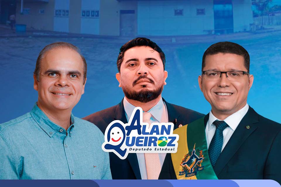 Atendendo a indicação de Alan Queiroz, o Governo de Rondônia retoma obras no Hospital Regional de Guajará-Mirim