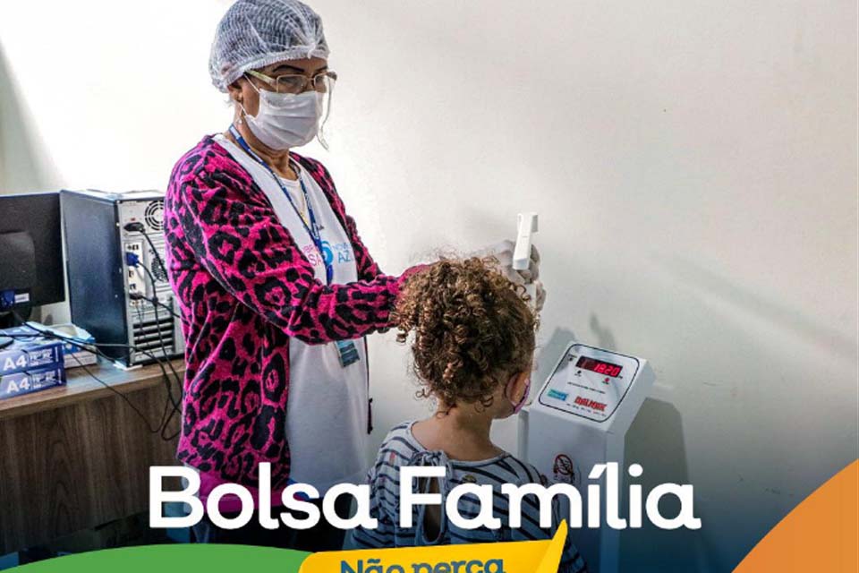 Prefeitura de Ji-Paraná prorroga prazo para atualização de dados do Programa Bolsa Família