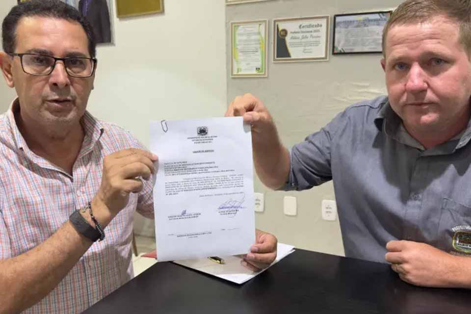 Prefeito Aldo Júlio autoriza obra de pavimentação da Avenida Geraldo Dias Fiuza no Bairro Cidade Alta