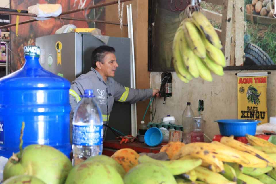 Mercado Central passa por revitalização elétrica e ganha nova iluminação pública