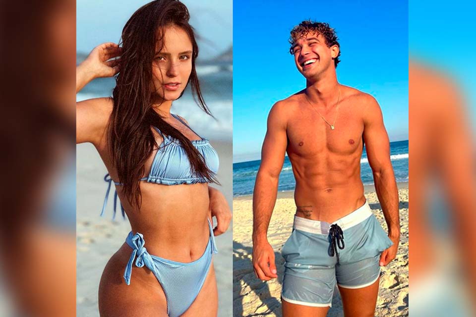Larissa Manoela e André Luiz Frambach passam final de semana juntos na casa da família do ator