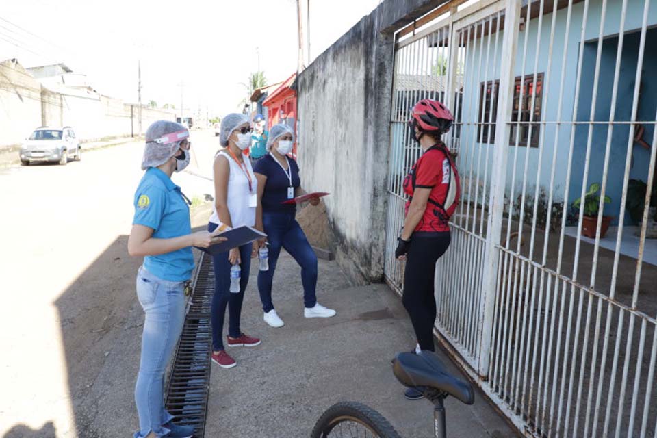 Moradores do bairro Aponiã em Porto Velho são monitorados