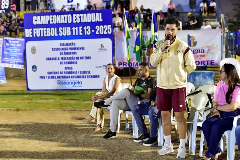 Coordenador de Captação do Fluminense acompanha jogos do Rondoniense Sub-11 e Sub-13