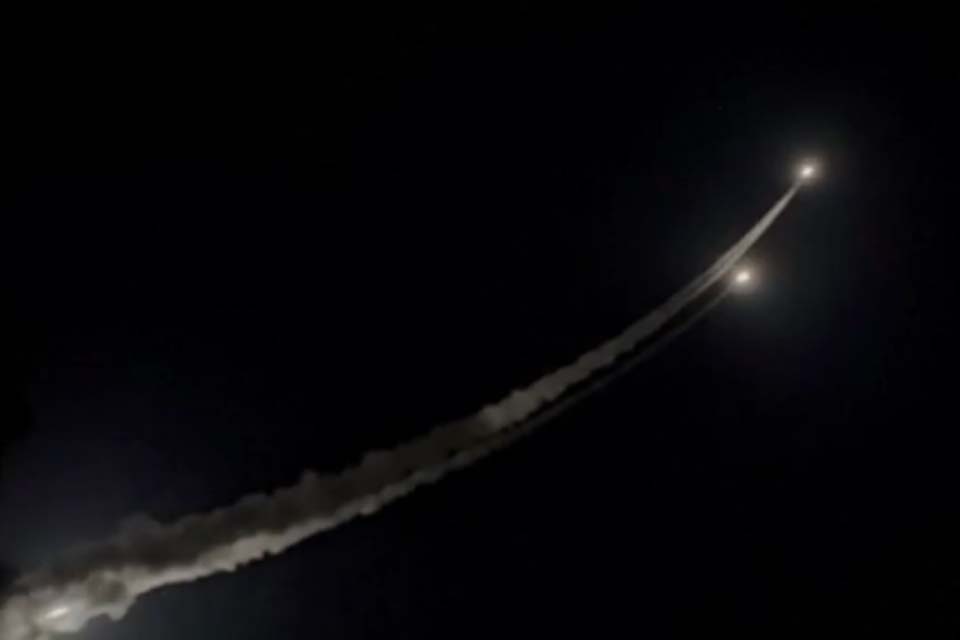 OTAN intercepta míssil iraniano no espaço aéreo turco