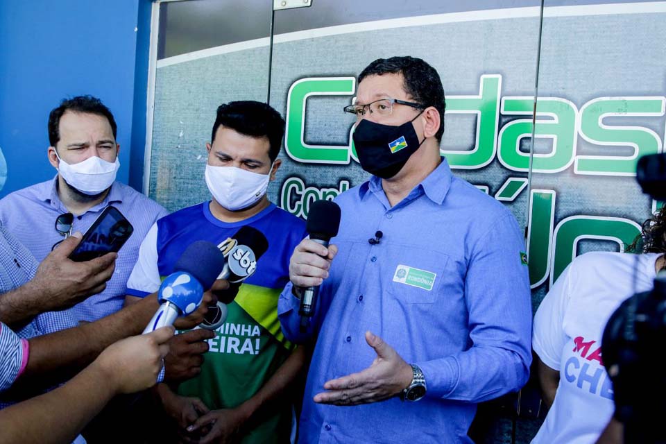 Governador Marcos Rocha destaca que Rondônia enfrenta pandemia com ações estratégicas e transparência