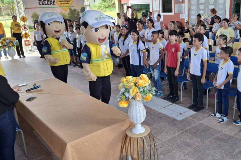 Segunda edição do “Projeto Agente Mirim da Cidadania no Trânsito” é iniciada em Porto Velho