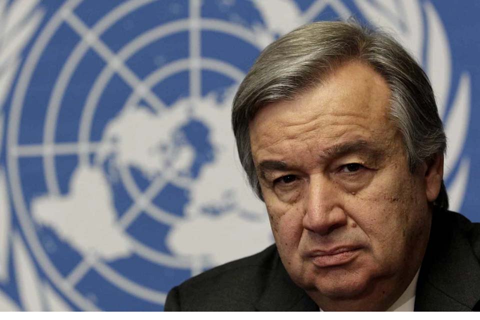 António Guterres é candidato a um segundo mandato