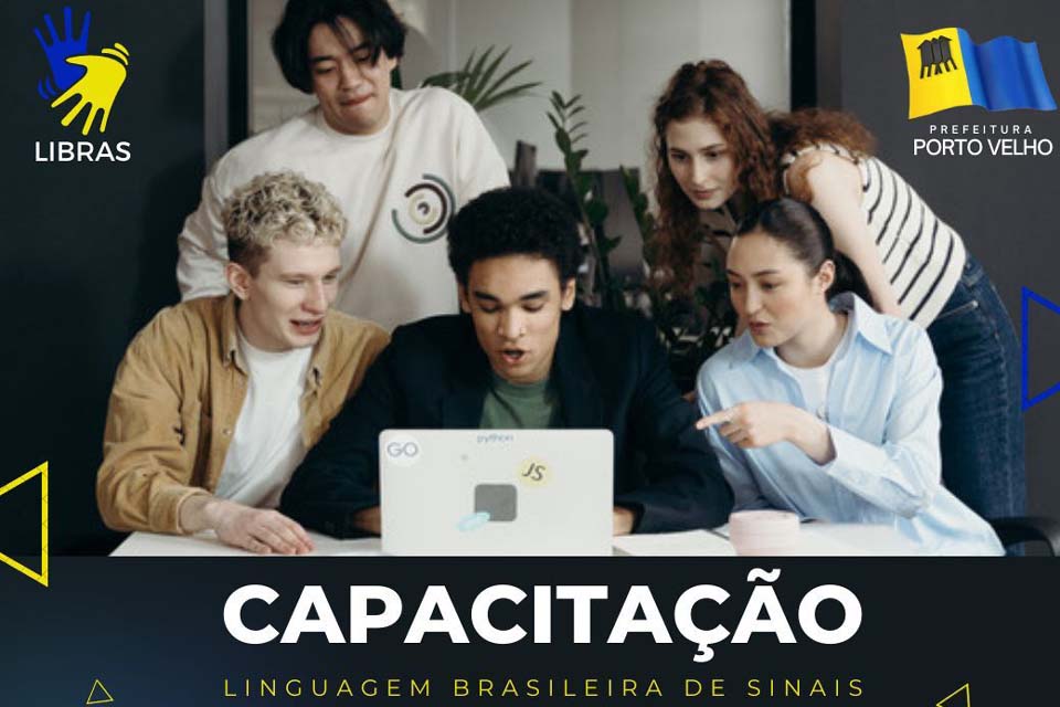 Servidores municipais participam de curso de formação em Libras