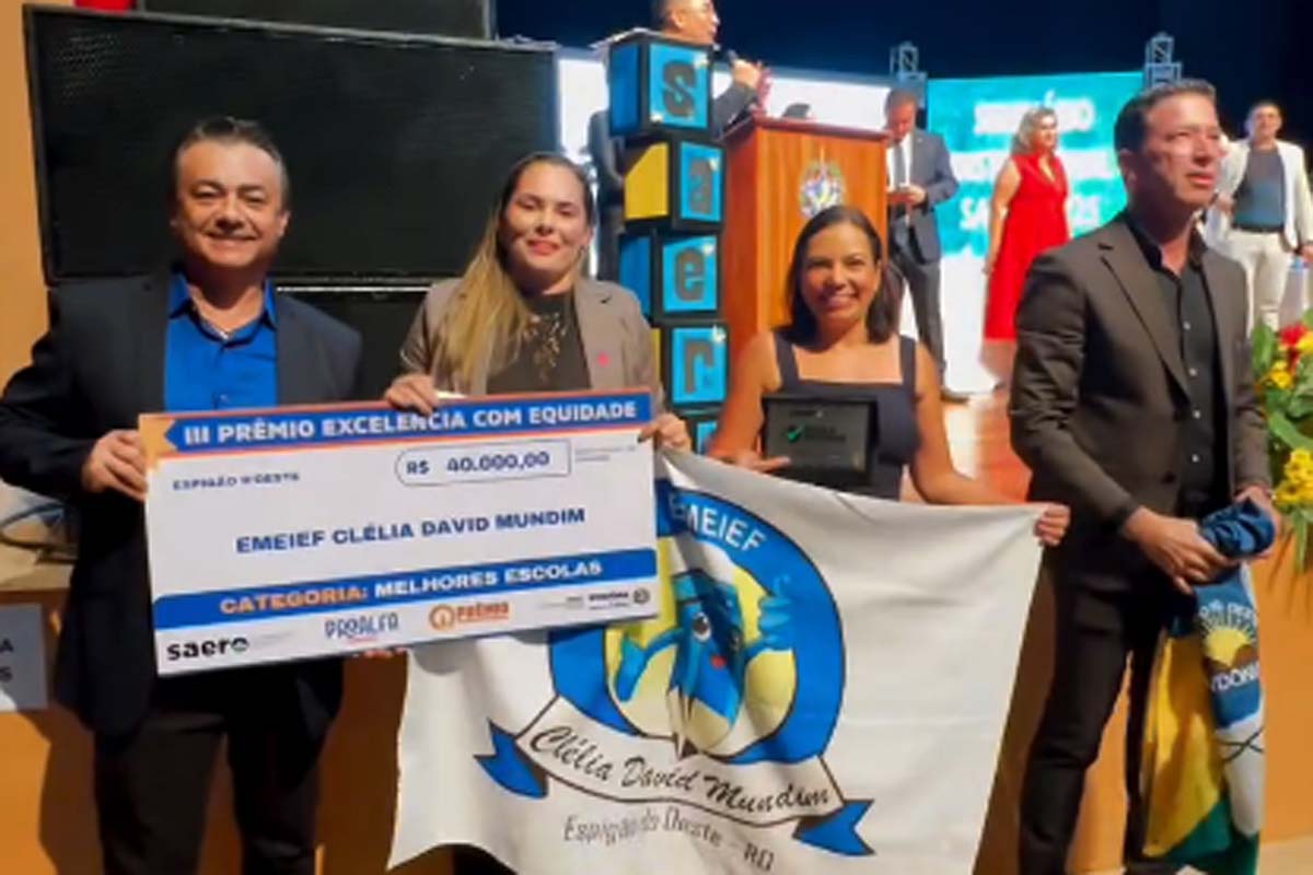 Município de Espigão do Oeste é destaque na educação de Rondônia