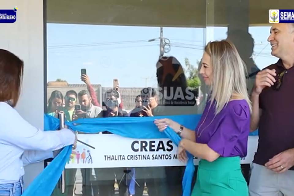  CREAS Thalita Cristina Santos Martinez de Pimenta Bueno atende pessoas em situações de risco social 