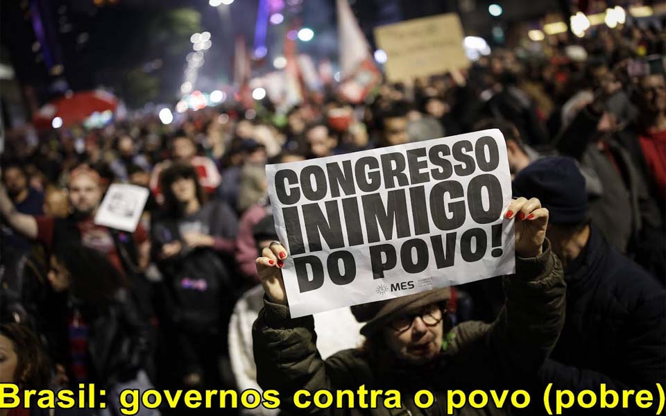 Professor Nazareno, o mais polêmico do Norte, escreve - Brasil: governos contra o povo