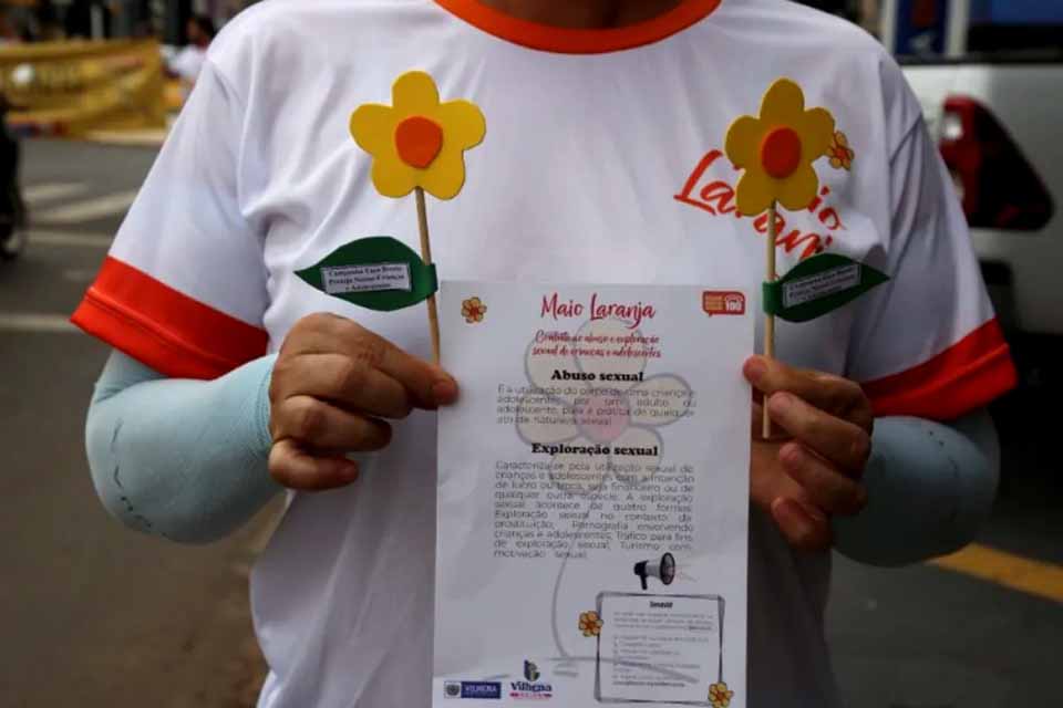 Semas promove palestra e caminhada em alusão ao Maio Laranja