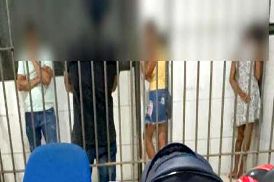 Família tenta resgatar preso por tráfico e quatro acabam detidos na zona leste