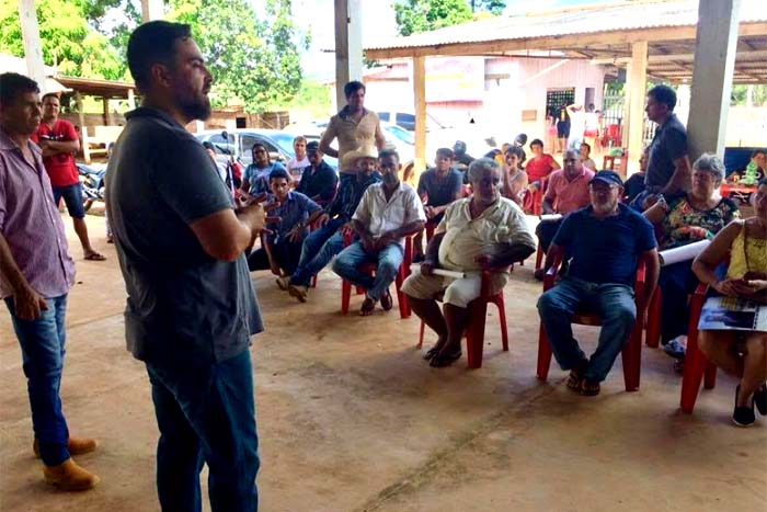 Léo Moraes visita União Bandeirantes e anuncia melhorias ao distrito