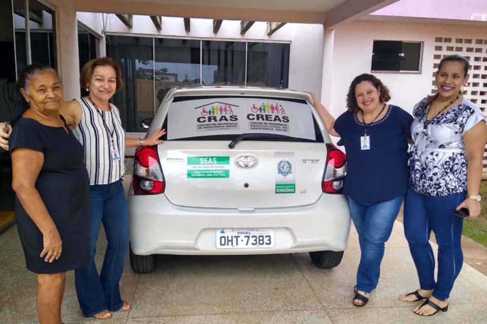 Prefeitura disponibiliza veículo para combate à violência contra a mulher