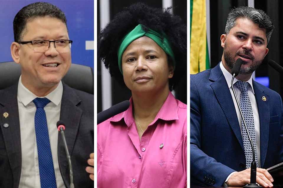 Marcos Rocha, Sílvia Cristina e Marcos Rogério aparecem empatados em disputa ao Senado por Rondônia