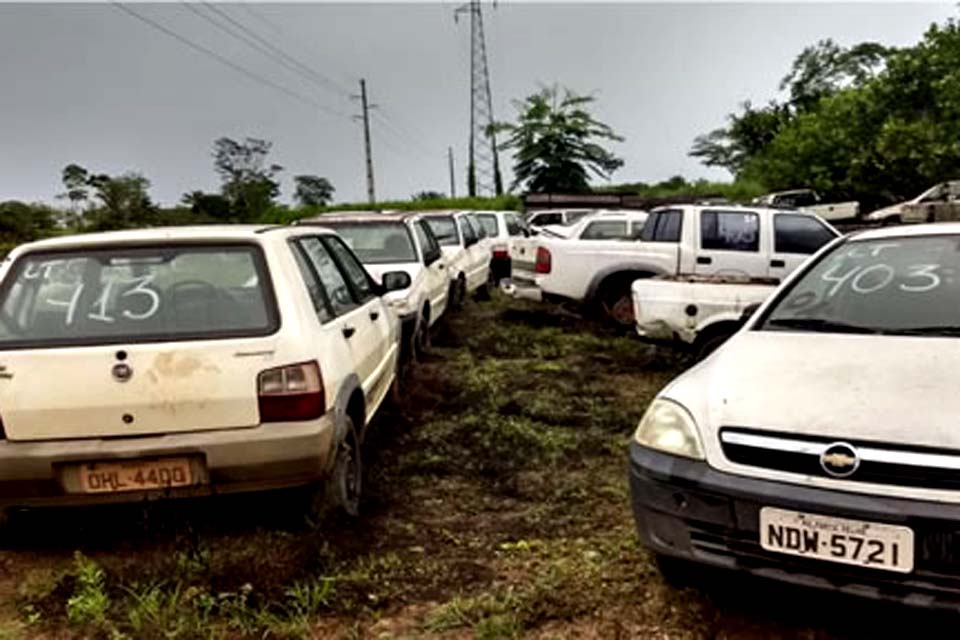 Leilão de carros, motos e móveis da Emater-RO acontece nesta sexta-feira (8)