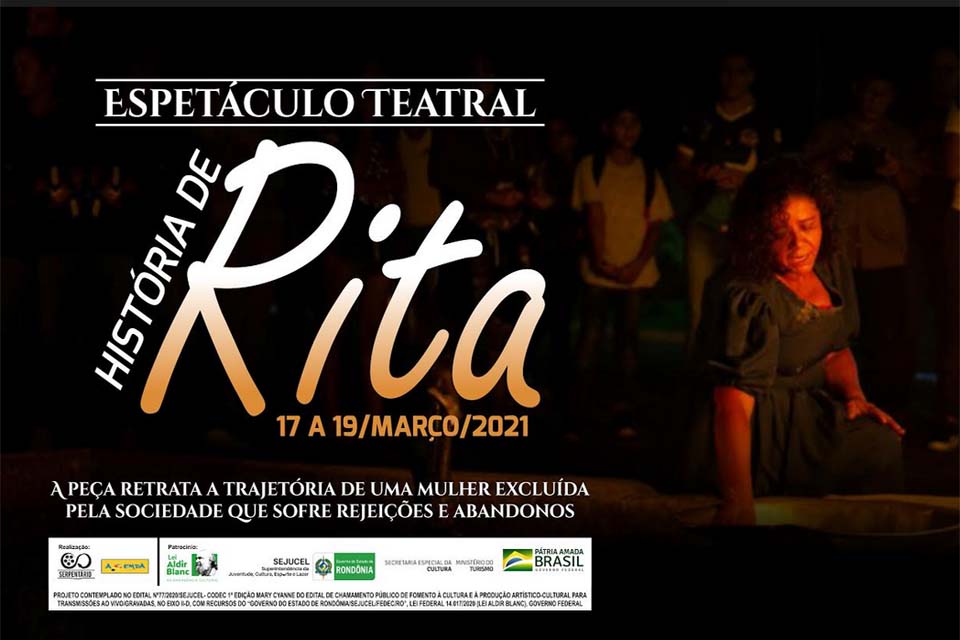 Espetáculo teatral “História de Rita