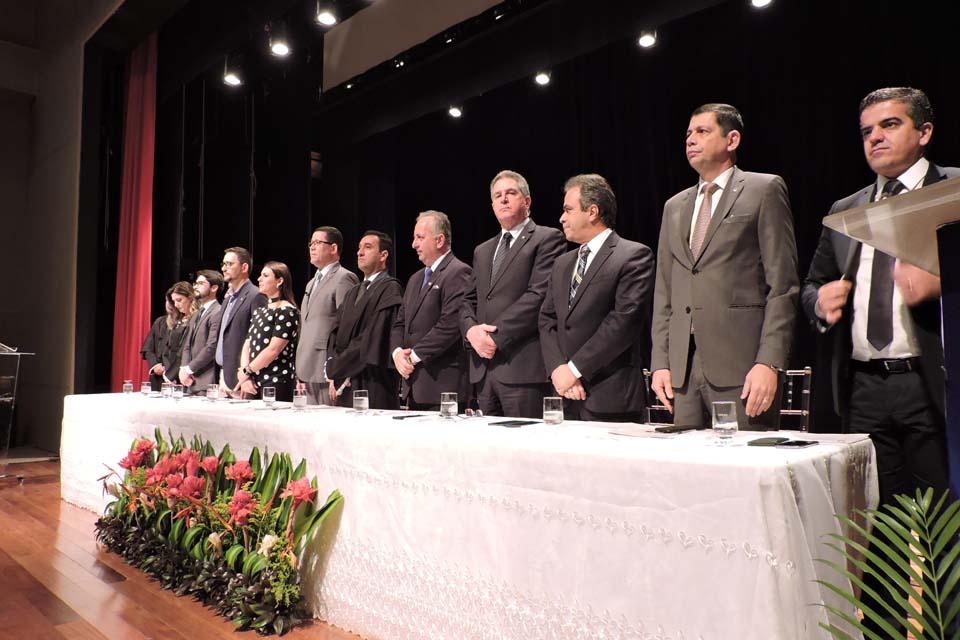 Subprocurador-Geral de Justiça do MPRO prestigia posse do novo Defensor Público-Geral do Estado de Rondônia