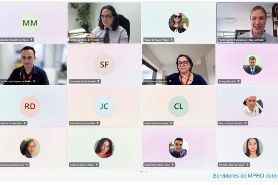 Quase 100 servidores do MPRO são capacitados para lidar de forma humanizada com vítimas de violência
