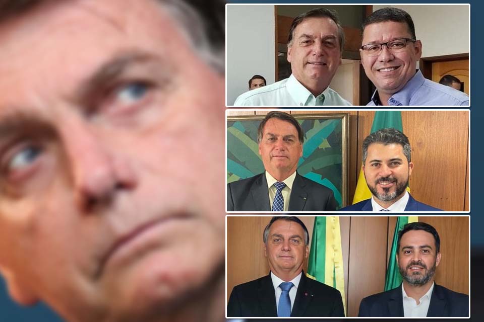 Os três de Bolsonaro na disputa pelo Governo de Rondônia; divisão do eleitorado dito conservador pode brecar o trio