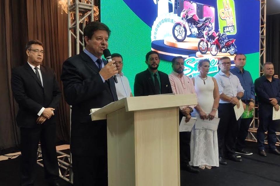 Presidente do Sebrae destaca importância de campanhas promocionais para fomentar a economia local durante evento em Jaru