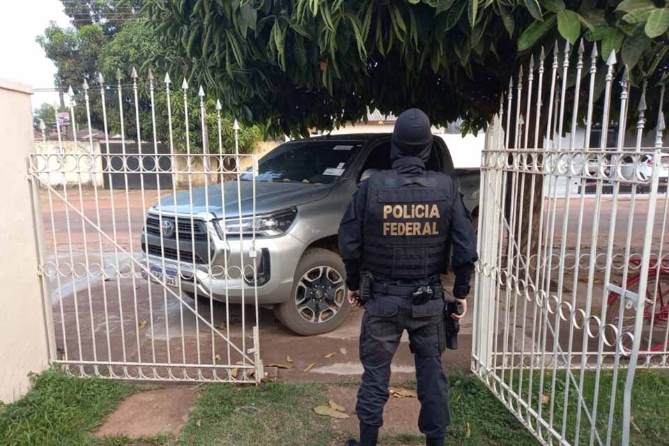 PF desarticula esquema criminoso de tráfico de drogas em Rondônia e outros três estados