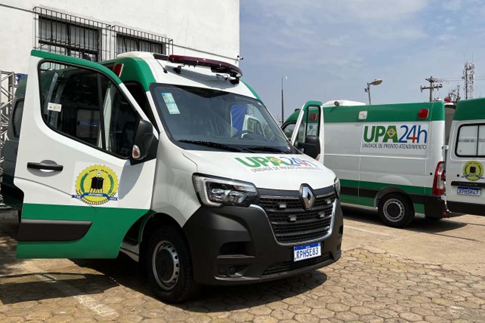 Prefeitura de Porto Velho investe em ambulâncias para atender a população; parte dos veículos foram adquiridos com recursos próprios