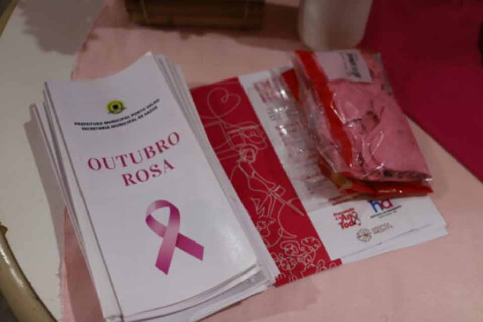 Projeto “Outubro Rosa” promove cuidados e valorização na saúde das servidoras de unidade prisional feminina em Porto Velho