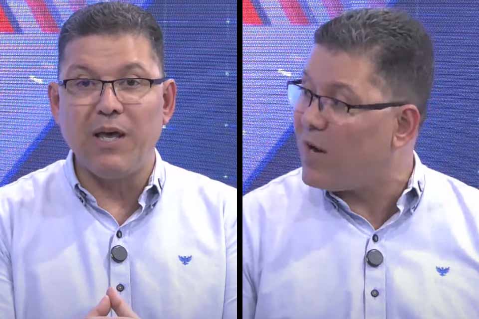 Marcos Rocha anuncia exoneração de Sérgio Gonçalves ao vivo e acusa tentativa de golpe político