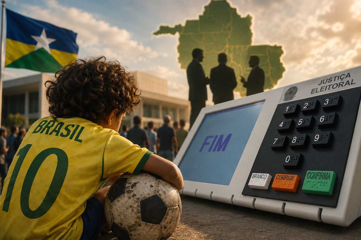 Sem o hexa no futebol, o foco em Rondônia é a sucessão estadual