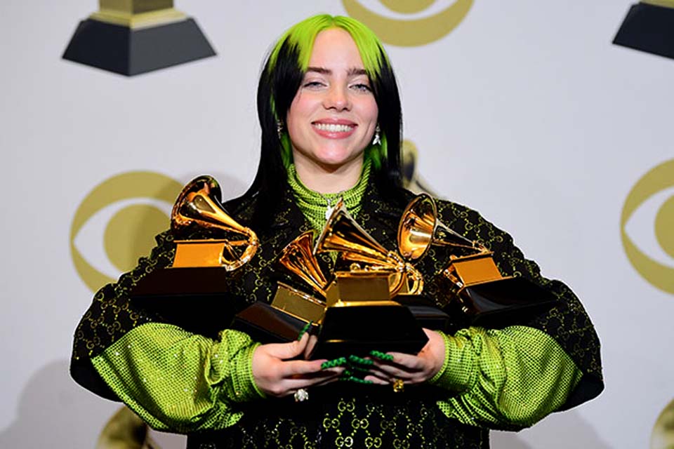 Grammy 2020: Billie Eilish é a grande vencedora da edição