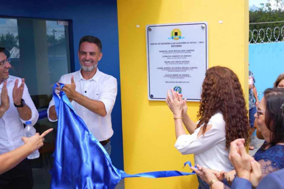 Novo prédio do Cras Betinho é inaugurado na zona leste de Porto Velho