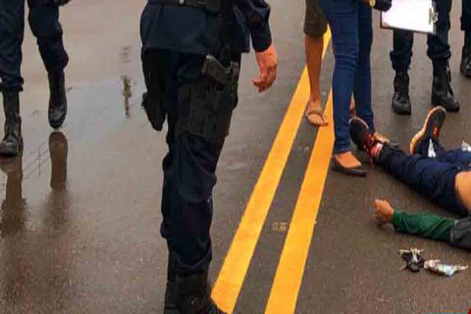 Sargento da PM reage assalto e mata dois no centro de Porto Velho